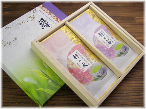 １００ｇ袋×２本入緑茶のギフト