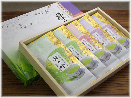 １００ｇ袋×５本入日本茶のギフト